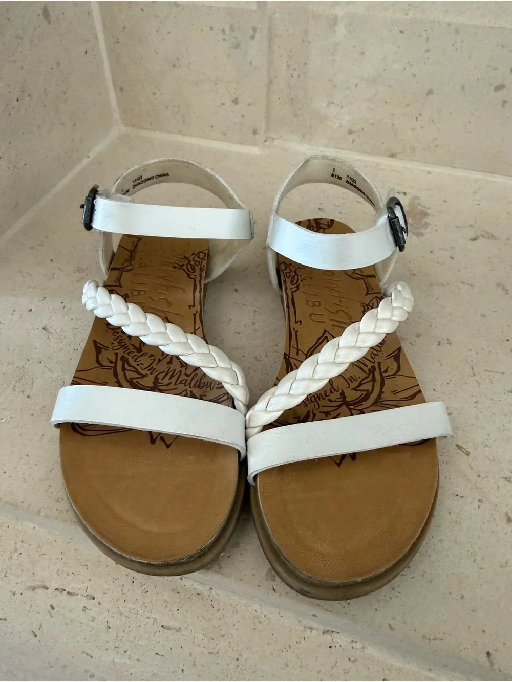 Girls sandal size1